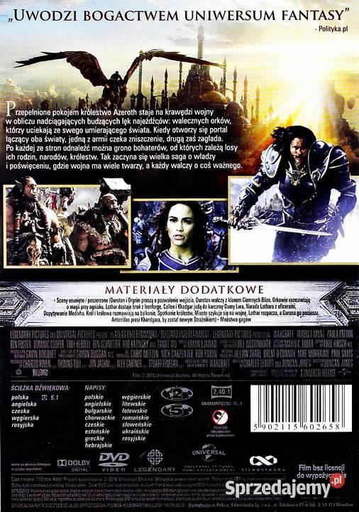 WARCRAFT POCZĄTEK EDYCJA PUDEŁKOWA Kalisz