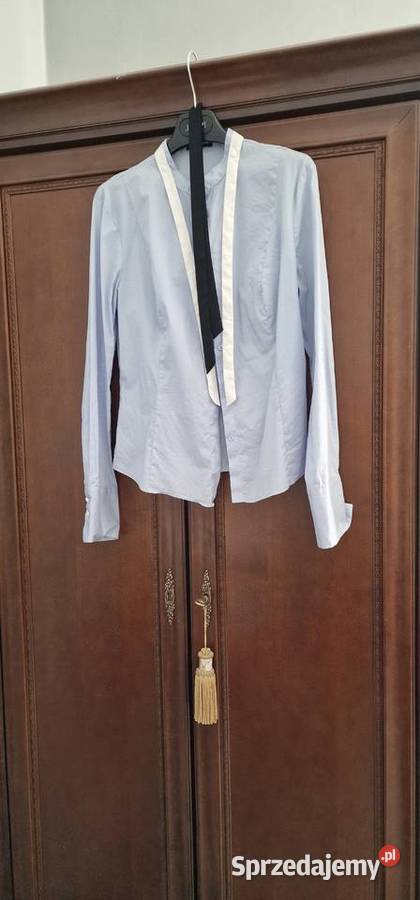 Koszula klasyczna SISLEY jasnoniebieska