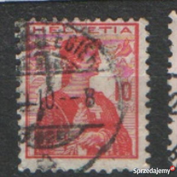 Zn Szwajcaria Mi 114 kas 1909 Filatelistyka Gliwice