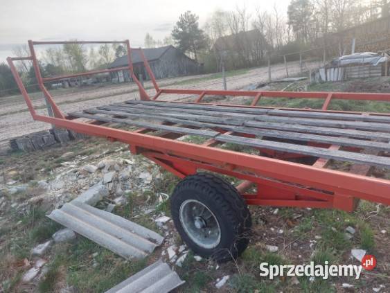 Przyczepa na baloty nieuszkodzony Gościencin sprzedam