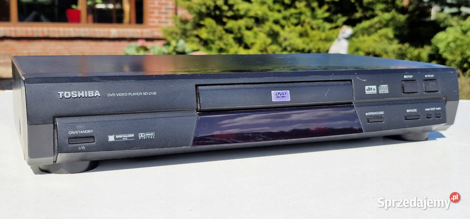 DVD CD player TOSHIBA SD210E SD 210 E stereo Międzychód sprzedam