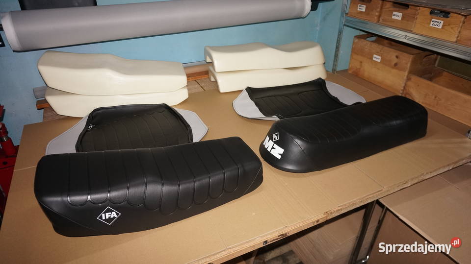 Pokrowiec siedzenia MZ ETZ 150 251 IFA tłoczony mazowieckie Pruszków