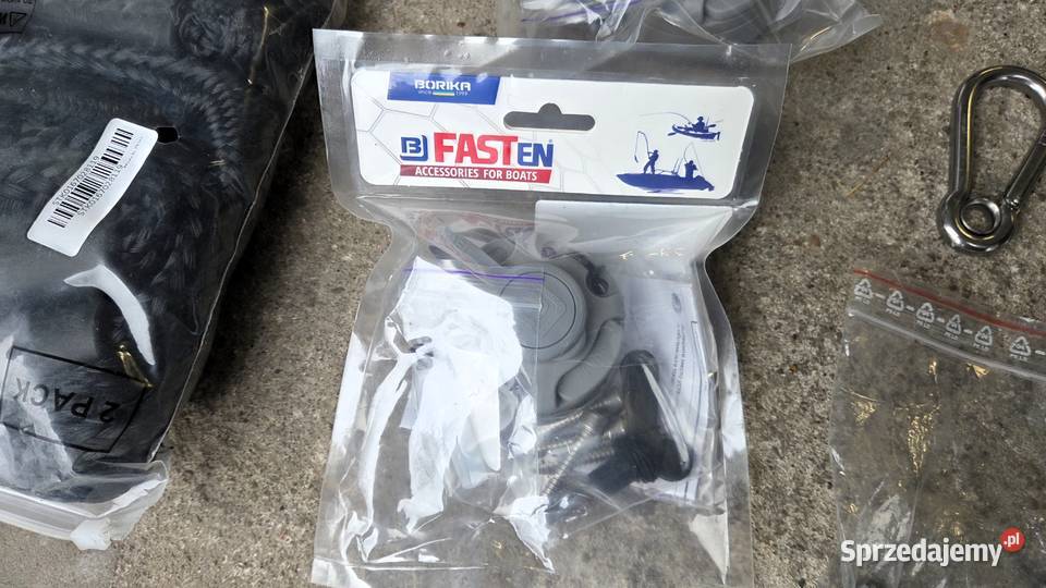 Zestaw akcesoriów do łodzi kotwice odbijacze Olesno