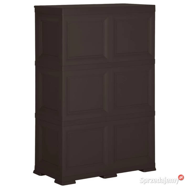 Szafka plastikowa 79x43x125 wygląd drewna Warszawa