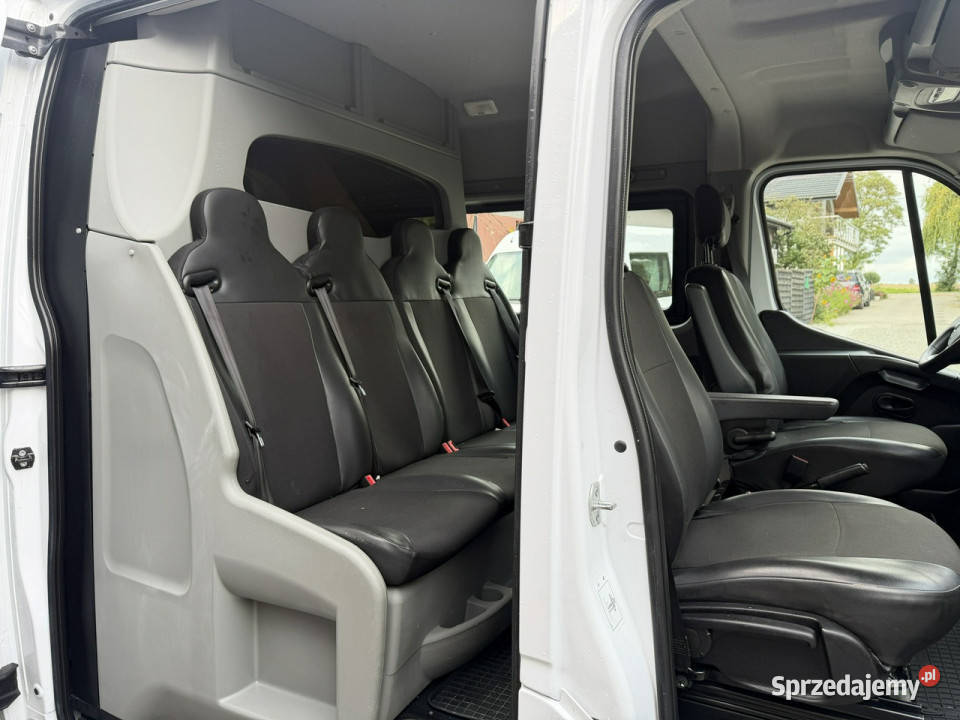 Renault Master L3H2 6 osobowy brygadówka lift klimatyzacja Warszawa