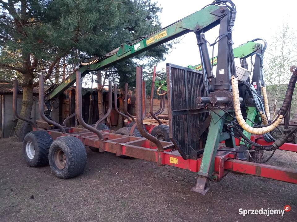Lkt 81 przyczepa leśna more maskiner Świniowice