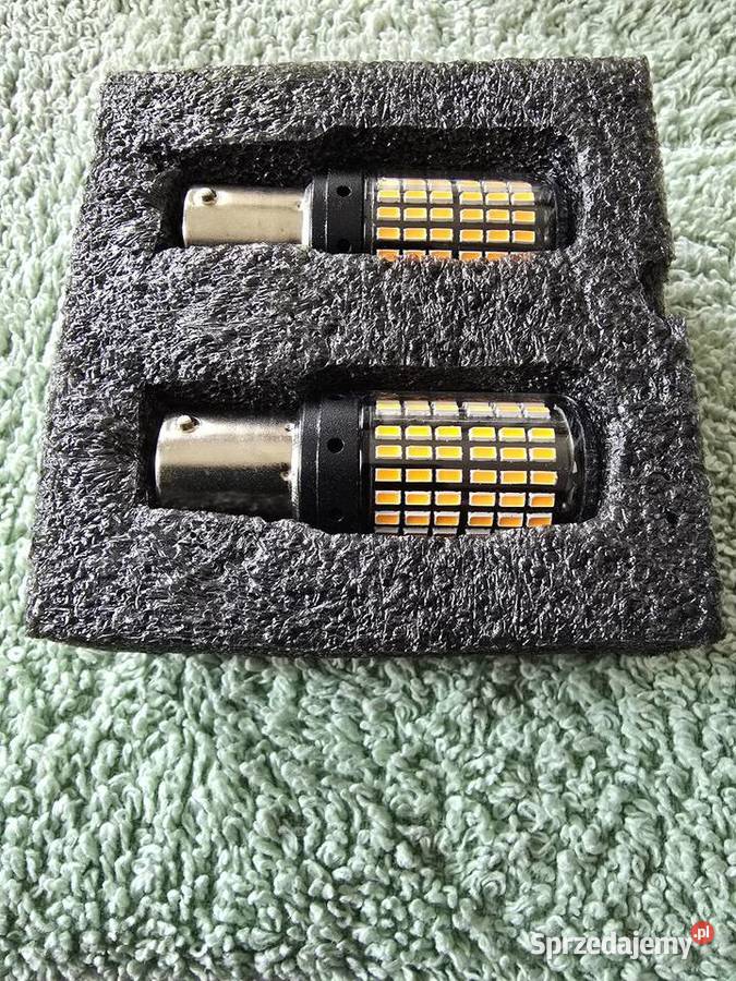 Żarówki led PY21W CanbusKomplet 2 sztuk Czarna Woda