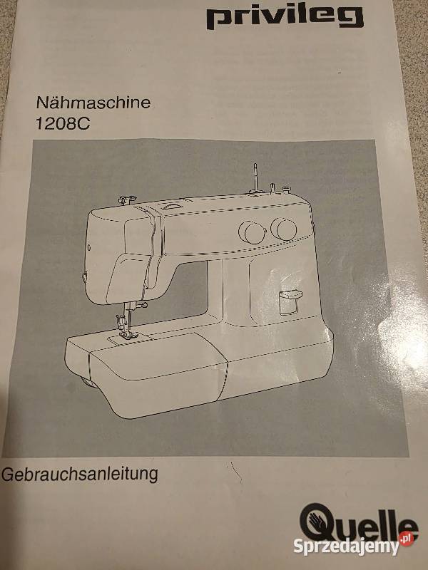 Maszyna do szycia Privileg Quelle Warszawa