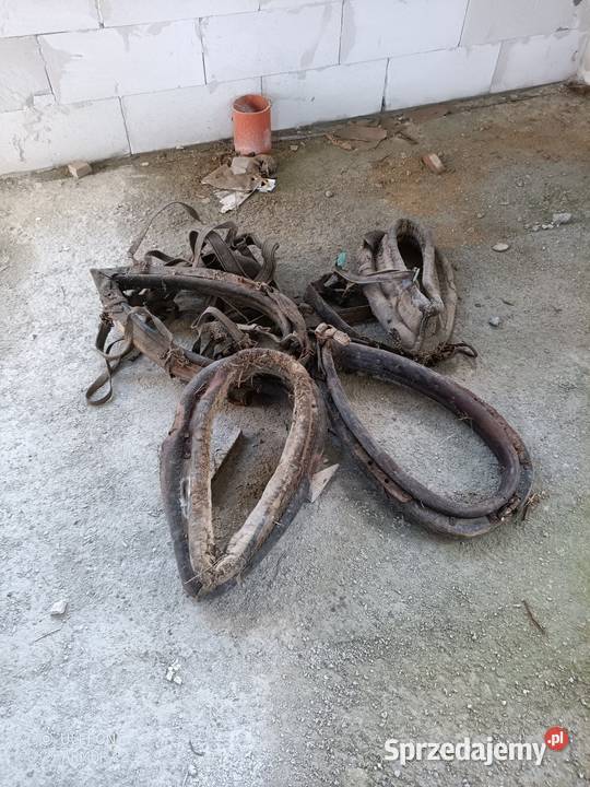 Stare koła narzędzia rolnicze świętokrzyskie Jędrzejów