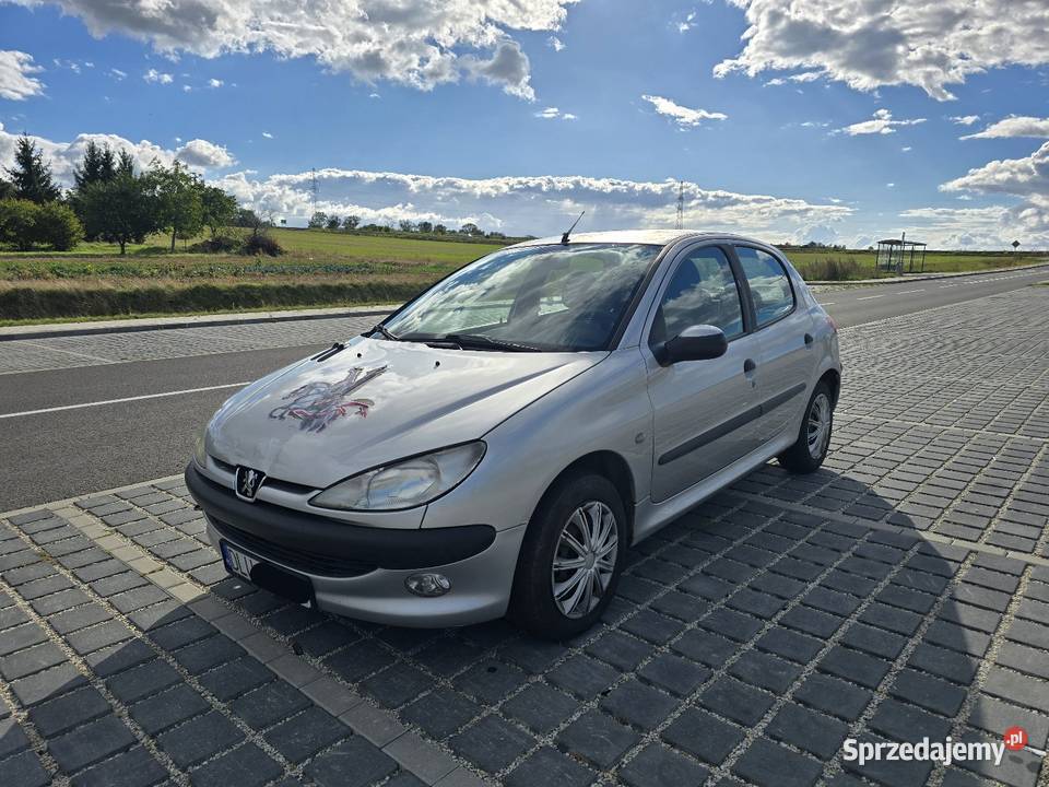 Peugeot 206 16 5D 2001r TANIE SPRAWNE AUTKO Głogów