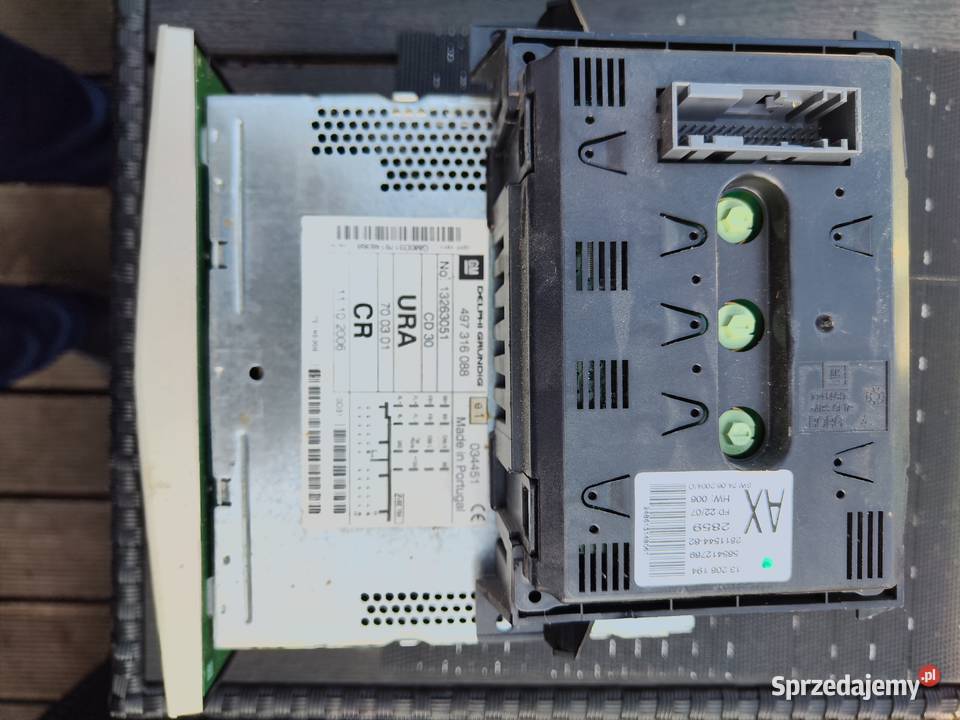 Radioodtwarzacz CD30 opel astra H Lublin