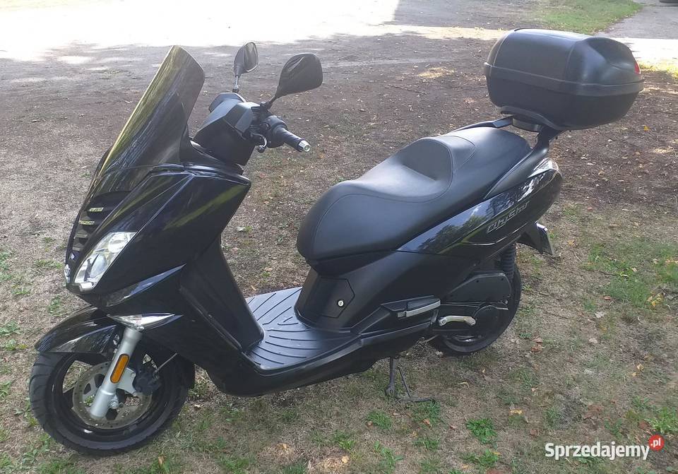 Skuter Peugeot Citystar 50 na gażniku Wiązowna Kościelna