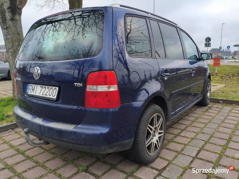VW Touran 19TDI BKC 2005 highline w stanie golf nieuszkodzony Mielec