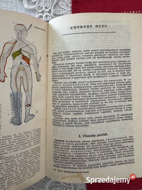 Mała Encyklopedia Zdrowia PWN z 1970r książka Częstochowa
