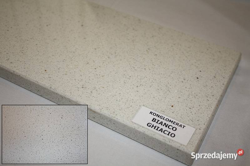Parapety wewnętrzne konglomerat aglomarmur Gaszowice