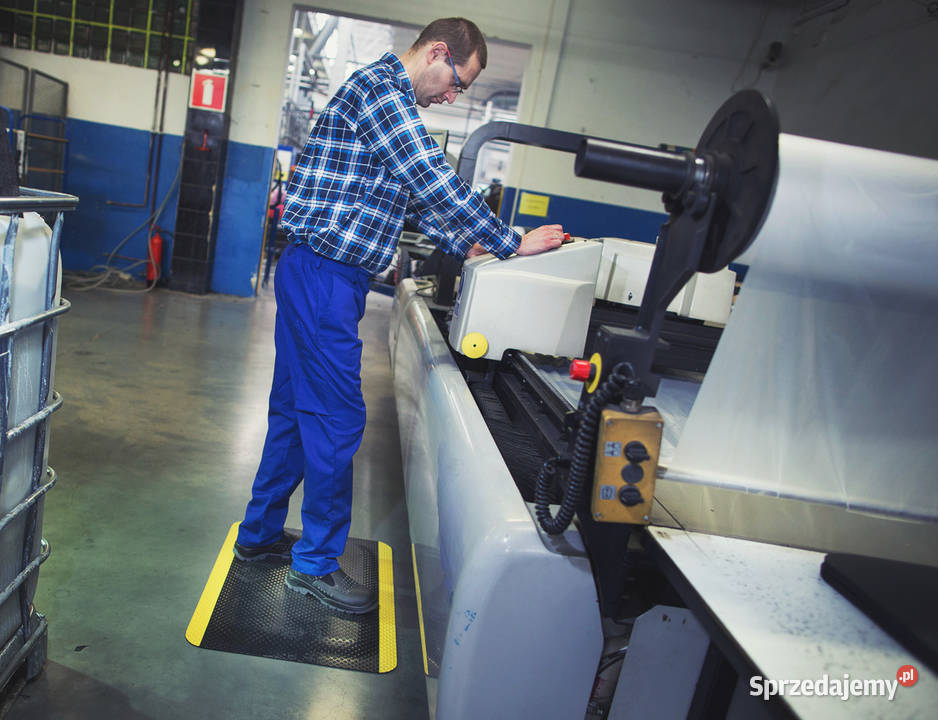 Przemysłowa mata antyzmęczeniowa czarnożółta 85 Kielce