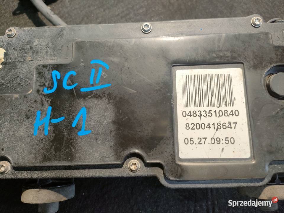 Renault Scenic II hamulec ręczny elektryczny wielkopolskie Swarzędz