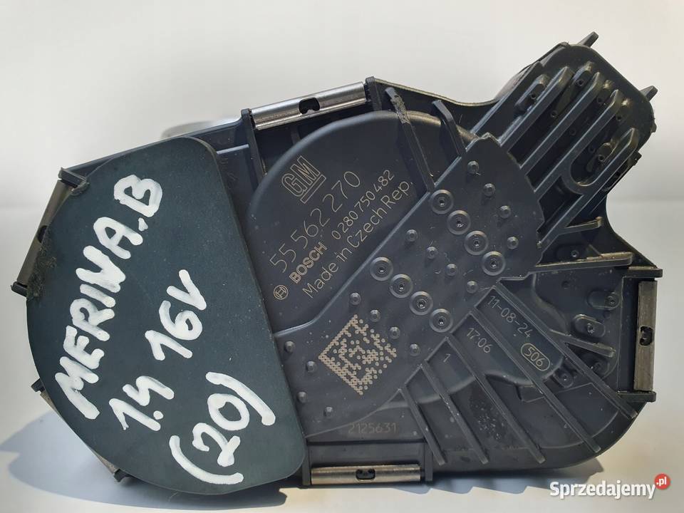 PRZEPUSTNICA Opel Meriva B 14 16V 55562270 Chełm sprzedam