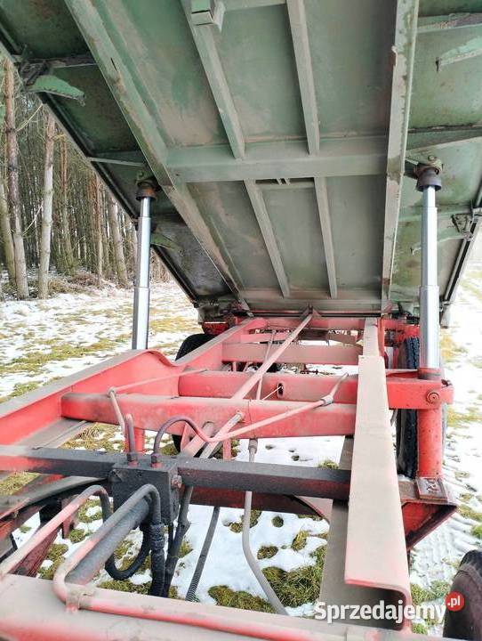 Przyczepy Welger 8 T stan idealny ewentualna Przyczepy rolnicze Złoczew