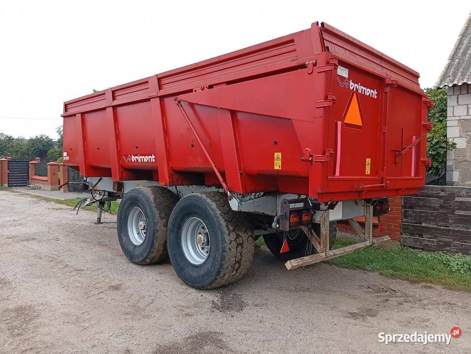 przyczepa Brimont 16 ton