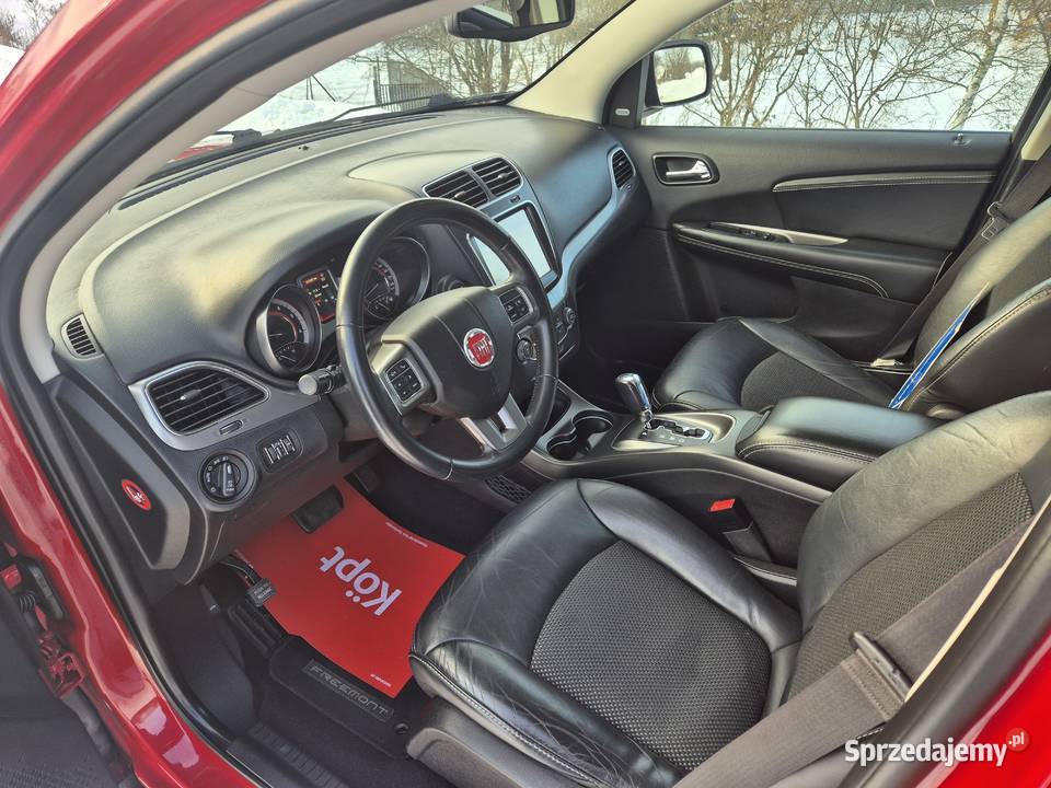Fiat Freemont CROSS 2014r 20D 170 Serwis Full czerwony Góra Puławska