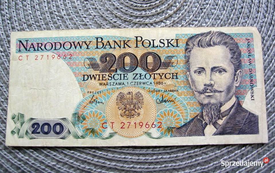 Polska 200 1986r Kalisz