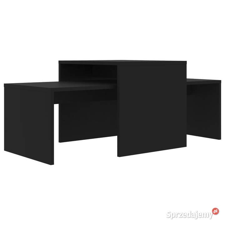 Stoliki kawowe czarne 100x48x40 WM802913 Warszawa