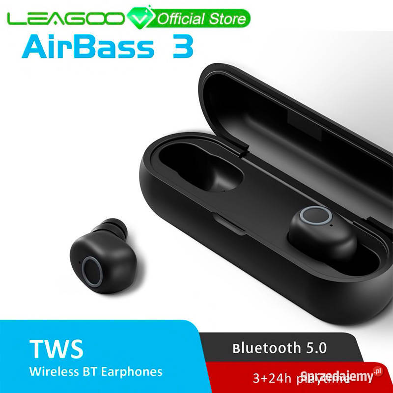LEAGOO AirBass A3 TWS nowe słuchawki Warszawa