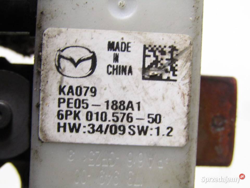 KLEMA MINUSOWA 15 B MAZDA 2 DJ PE05188A1 Układ elektryczny, zapłon