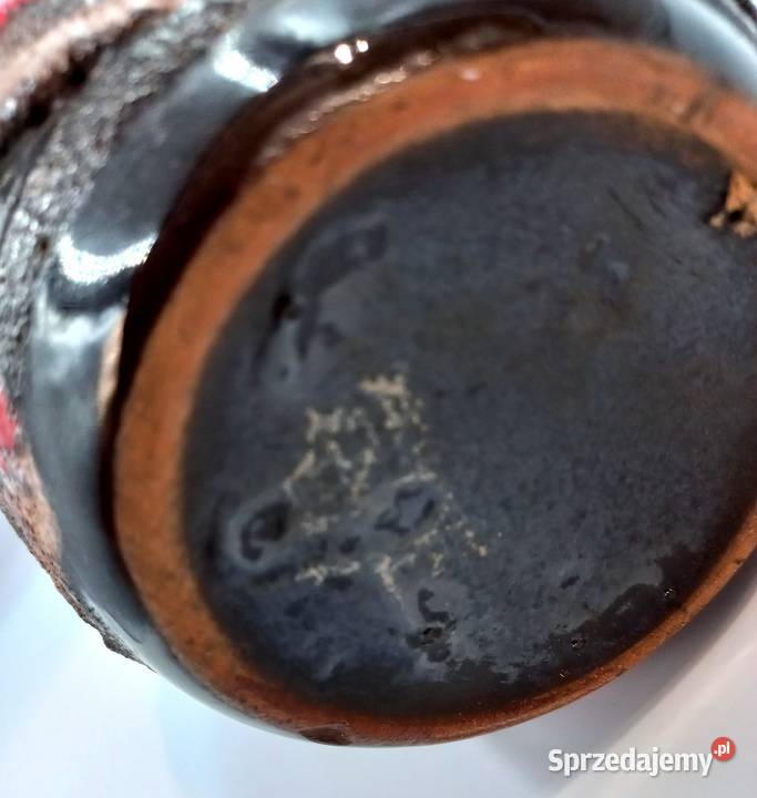 Śliczny kolekcjonerski dzbanwazon niemiecki lava Porcelana i szkło kujawsko-pomorskie Inowrocław sprzedam