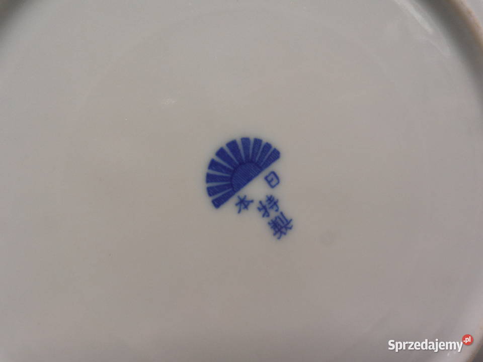 Porcelanowy talerz japoński stylu z Raszków sprzedam
