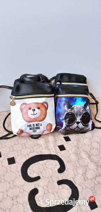 LATOPiękne plecaki damskie MoshinoCzarny Warszawa sprzedam