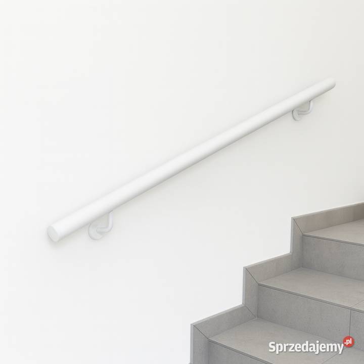 Poręcz Ścienna SCHODOWA Zestaw Stal Barierka Na Gdów