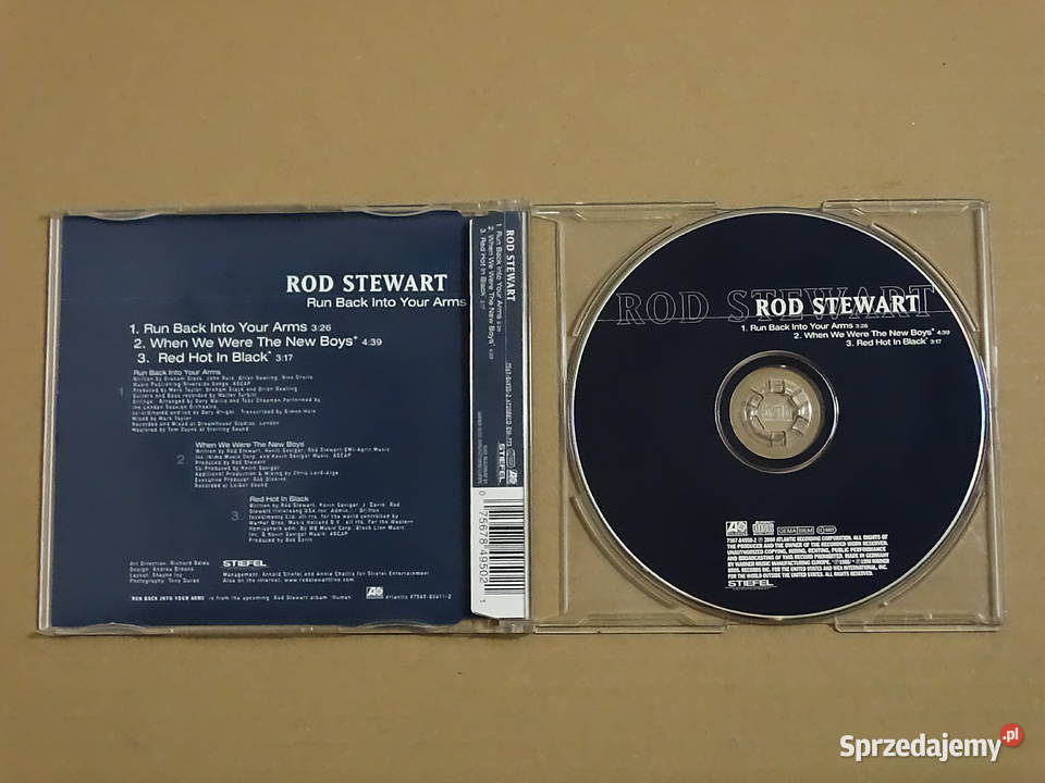 Rod Stewart Run Back Into Your Arms Singiel CD Biłgoraj