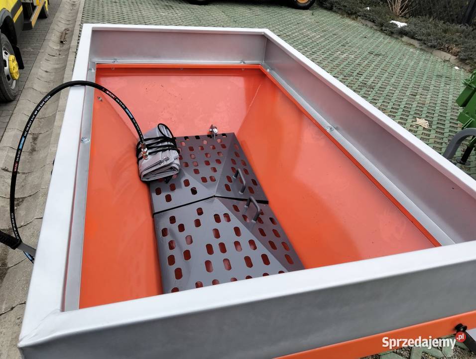 1000l Rozsiewacz dwutalerzowy DEMAROL nieuszkodzony Teresin