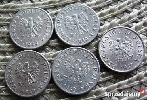 PRL 1 Grosz 1949r6 Kalisz