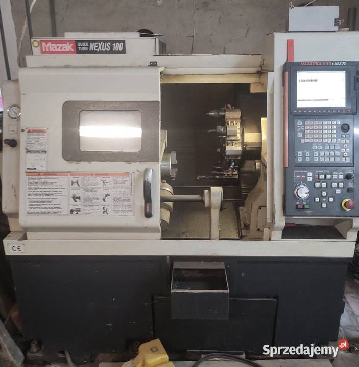 Tokarka CNC mazak QNT 100 Wrocław