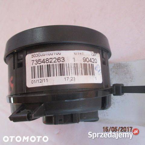 FIAT 500 ZEGAR LICZNIK TURBO BAR 735482263 Rakoniewice