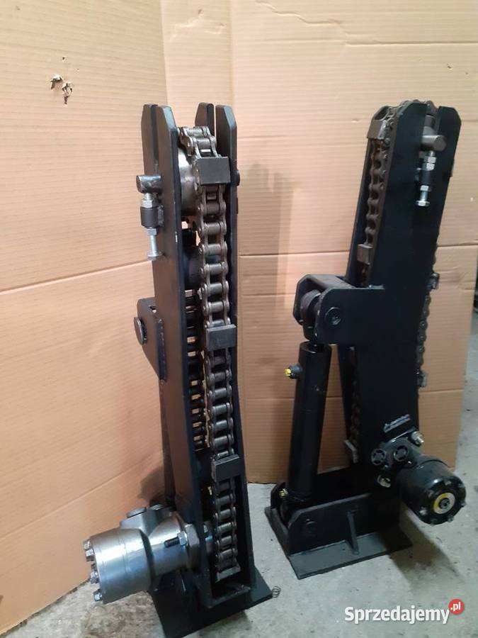 OBRACAK KŁODY TRAK TAŚMOWY Biznes i Przemysł Sucha Beskidzka