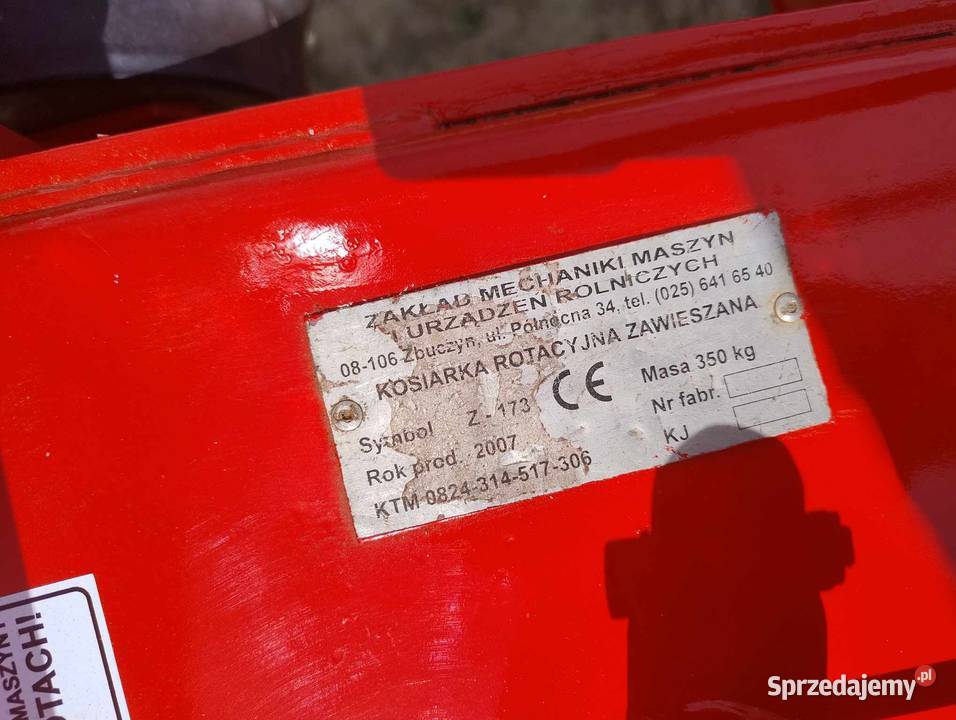KOSIARKA ROTACYJNA Poręba Spytkowska