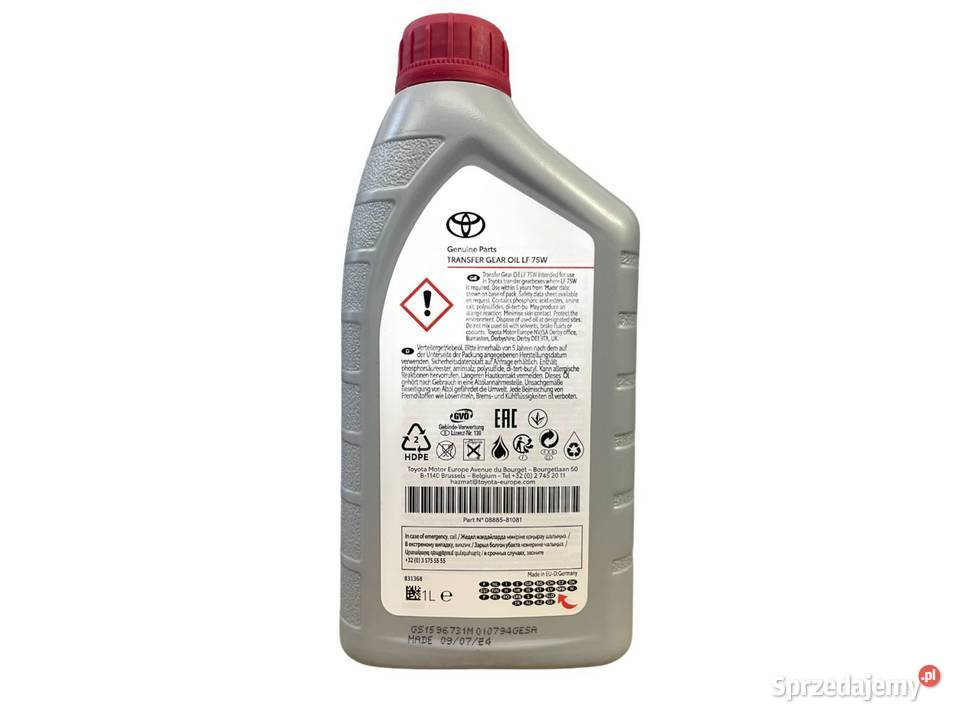 TOYOTA Olej przekladniowy skrzynia rozdzielcza Kąty Wrocławskie