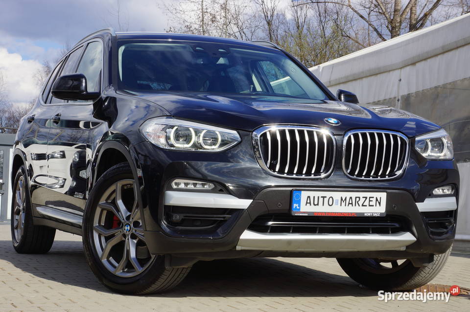 BMW X3 20 Diesel 190 4x4 Navi LED Półskóra Hak VAT marża małopolskie Nowy Sącz
