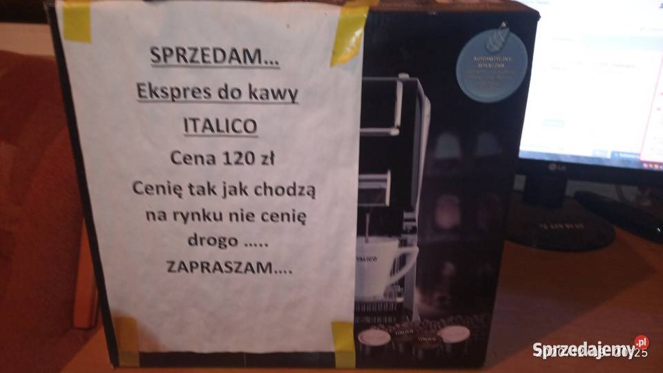 Sprzedam ekspres do kawy INTALICO NA KAPSUŁKI sprzedam