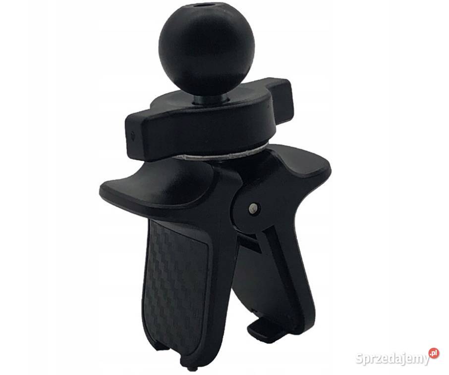 UCHWYT ZACISK KLIPS DO TELEFON SAMOCHODU Z KULKĄ