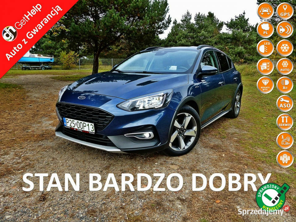Ford Focus 10 EB ACTIVEClimatronicAluNaviLEDHead Piła