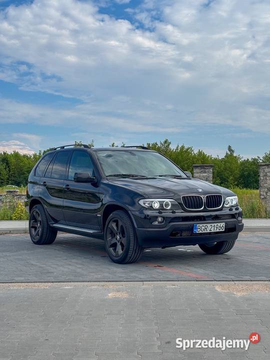 BMW X5 E53 polfit 30 xD 2004 Hak klimatyzacja Łomża