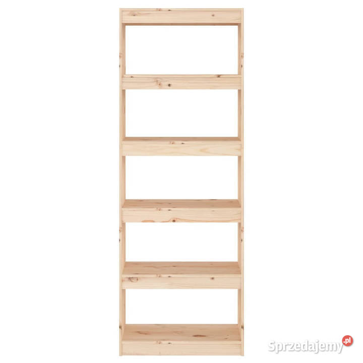 Regał na książkiprzegroda 60x30x1675 lite drewno Warszawa
