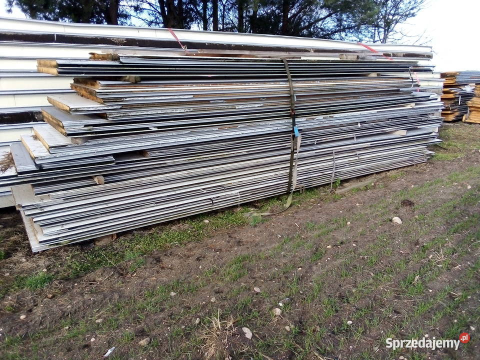 Płyta warstwowa obornicka ścienna 6 gruba blacha Pakosław