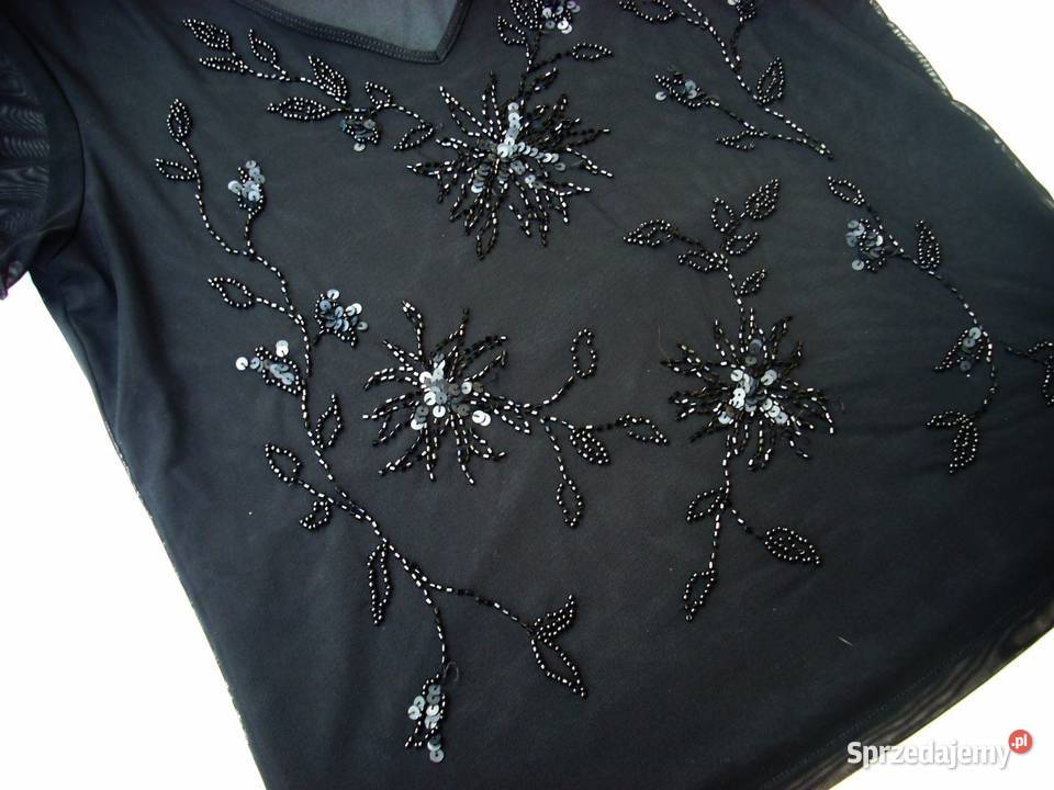 Monsoon Elegancka Bluzka Koraliki J Nowa 38 40 Nowy Sącz