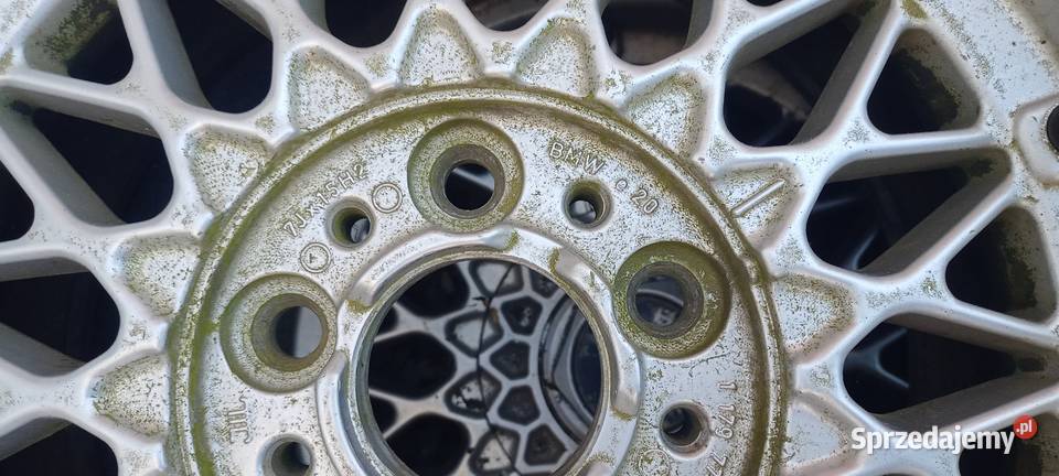 BMW BBS model 7 klasyk alu felgi Lekki sto Średnica 15" Zbąszyń